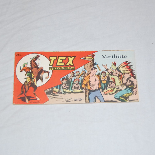 Tex liuska 20 - 1956 Veriliitto (4. vsk)